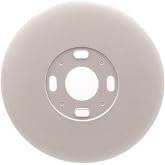 MODERN WAVE - Wall Plate for Google Nest Thermostat 2020 - Wall Imperfections Cover 1-Pack (Round, White)