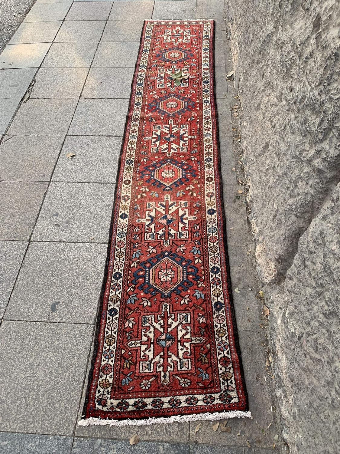2x10.4 Feet Narrow Rug Runner Ethnic Rug Runner Vintage