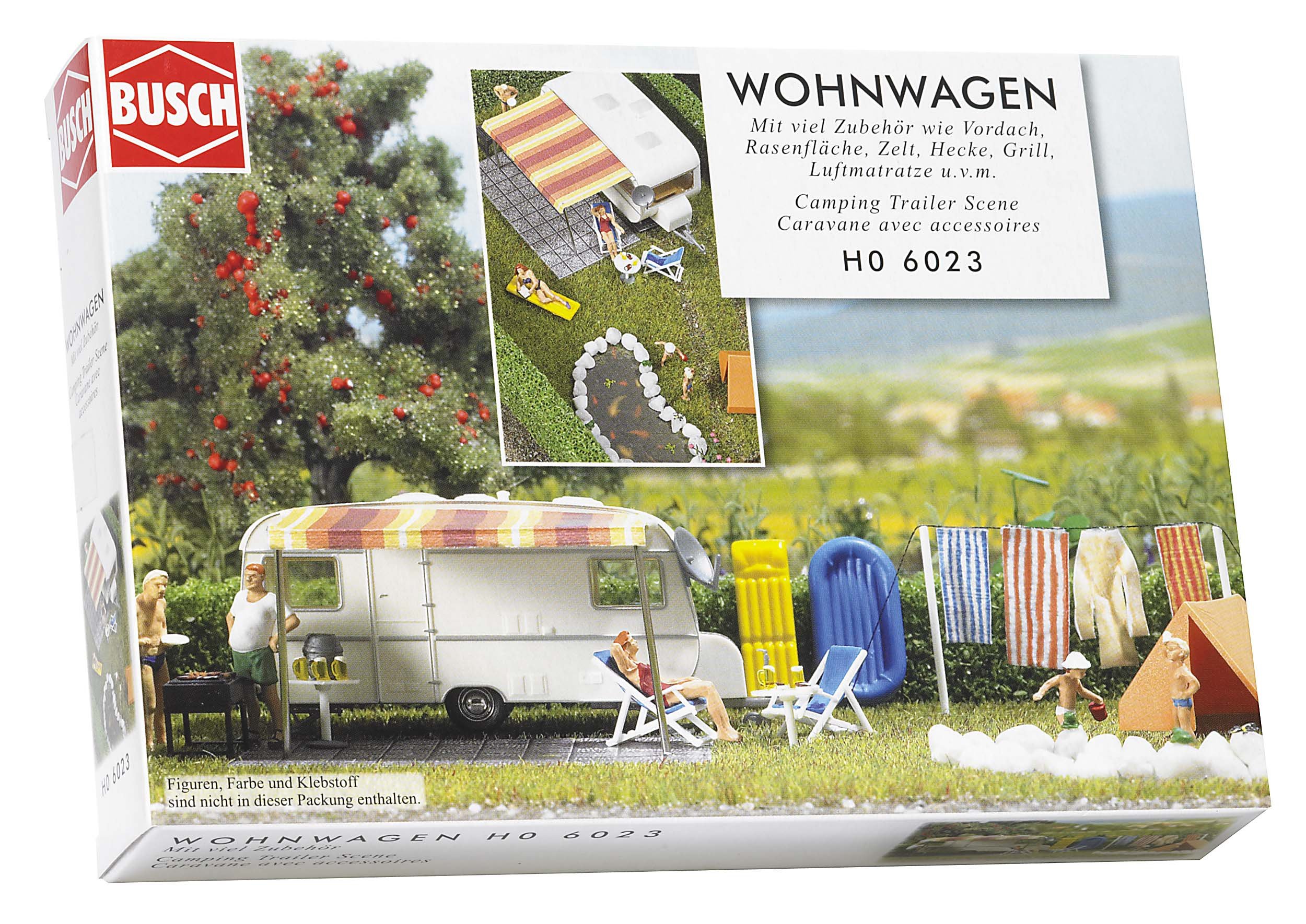 Caravan With Accessories