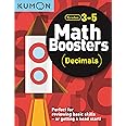 Kumon Math Boosters: Decimals, Grades 3-5, Ages 8-10, 128 pages
