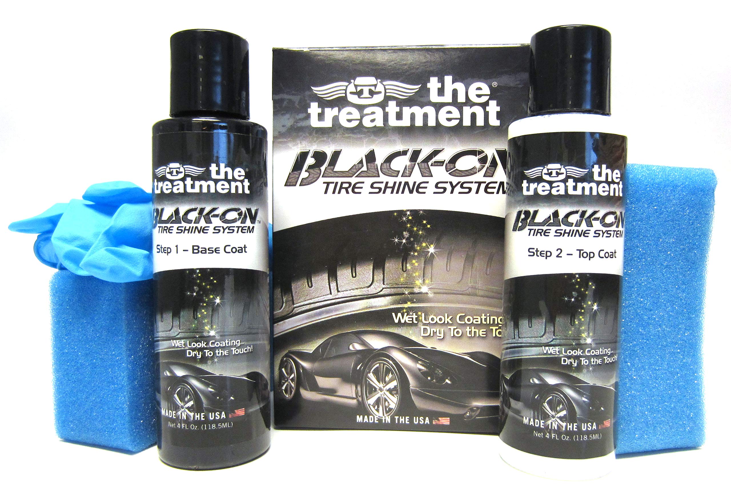 The Treatment 42000 Black Tire Shine System, 4 oz, 1 Pack