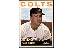 1964 Topps # 354 Dave Giusti Houston Colt 45s (Baseball Card) VG/EX Colt 45s