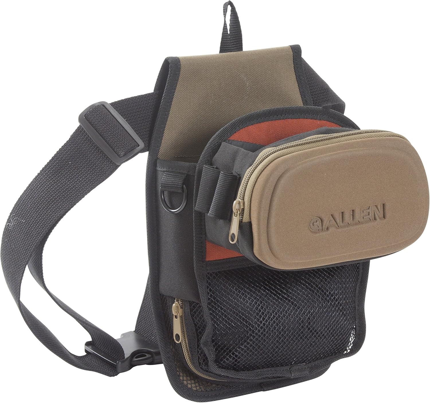 Allen Company Eliminator All-in-One Shooting Bag, Coffee/Black, One Size (8302) : Sports & Outdoors