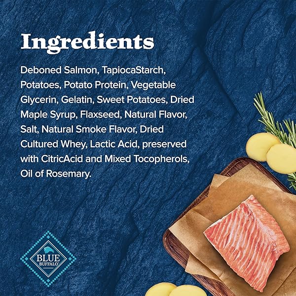 BLUE BUFFALO WILDERNESS TRAIL TREATS WILD BITS TRAINING TREATS FOR DOGS, GRAIN-FREE DOG TREATS, SALMON RECIPE, 10-OZ. BAG