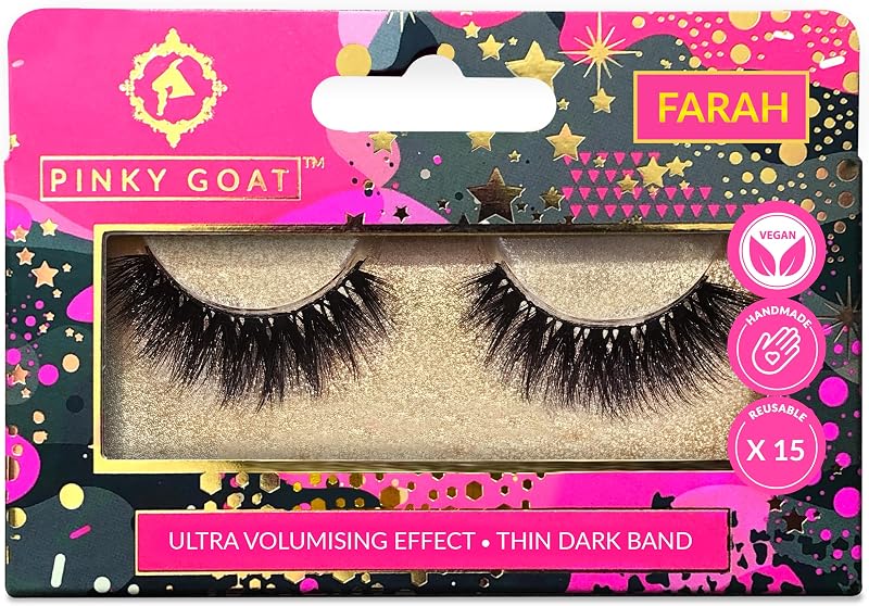 Pinky Goat FARAH Volumising Vegan False Eyelashes SYN51036-1