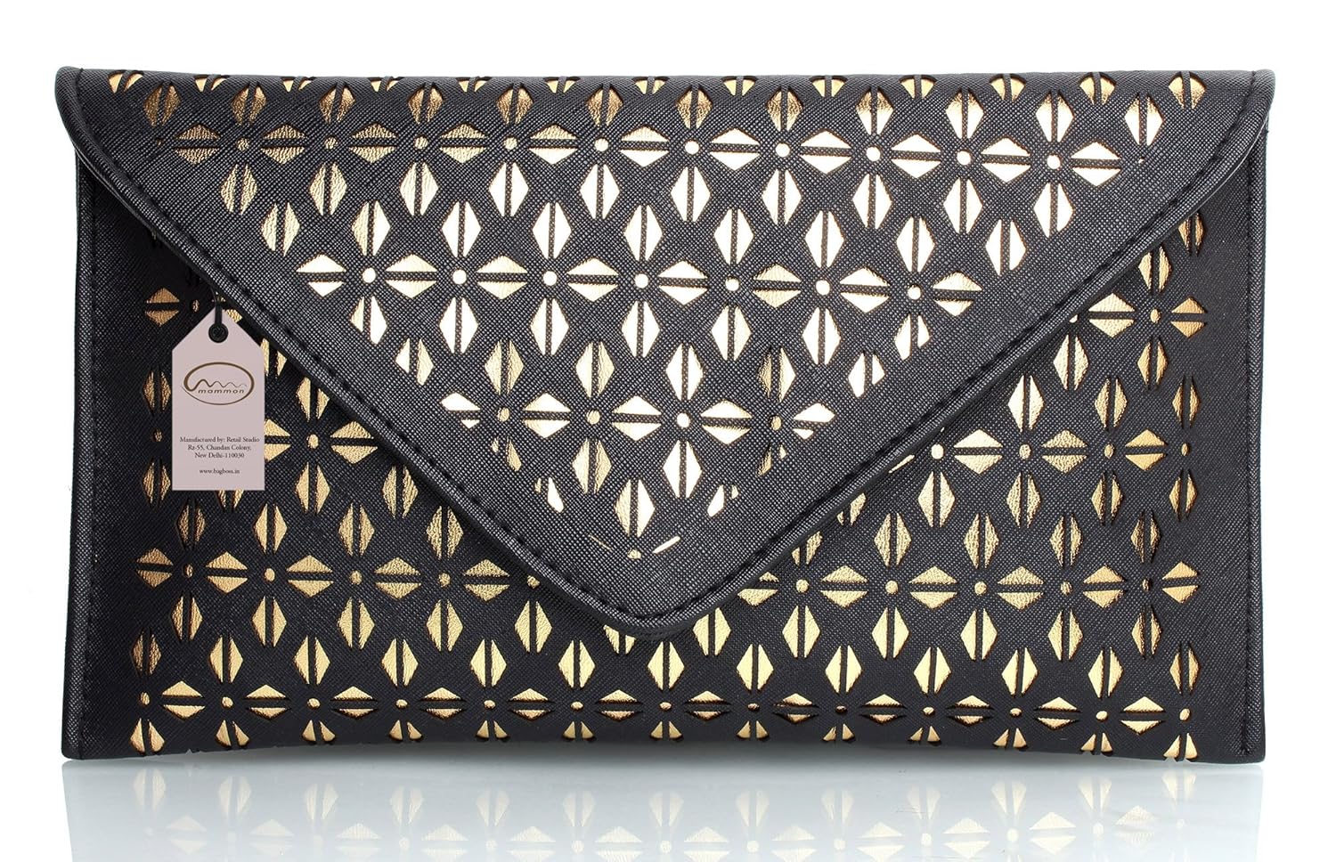 mammon women's clutch with sling (c-file 30x17x2cm)