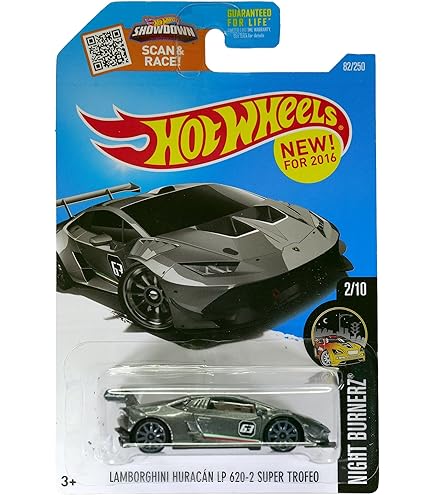 Amazon.com: Hot Wheels 2016 Night Burnerz Lamborghini Huracan LP