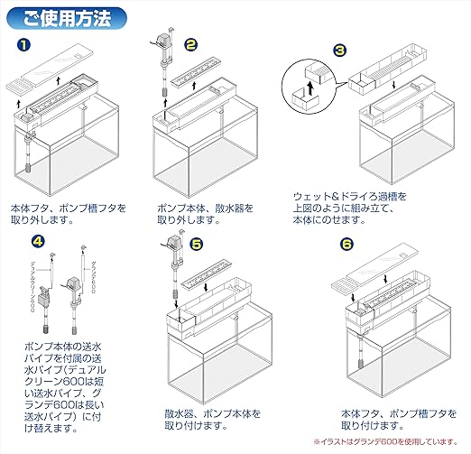 Amazon ジェックス ウェット ドライろ過槽 グランデ デュアル用 上部フィルター用オプションパーツ ジェックス フィルター用アクセサリー 通販