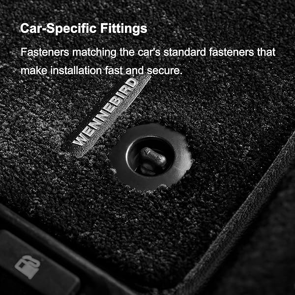 WENNEBIRD SUPERIOR CARPET FLOOR MATS FOR 2016-2022 LEXUS RX, 0.5-INCH ULTRA-THICK, NOISE-REDUCING, ALL-WEATHER WATERPROOF ANTI-SLIP – 3-PC SET