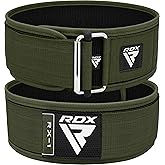 RDX Weight Lifting Belt - AUTO LOCK 4” Premium Adjustable Gym Belt for Olympic Cross Training - Support for Men Women Functional Fitness Workout - WOD Powerlifting Bodybuilding Weightlifting Deadlift