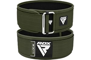 RDX Weight Lifting Belt - AUTO LOCK 4” Premium Adjustable Gym Belt for Olympic Cross Training - Support for Men Women Functional Fitness Workout - WOD Powerlifting Bodybuilding Weightlifting Deadlift