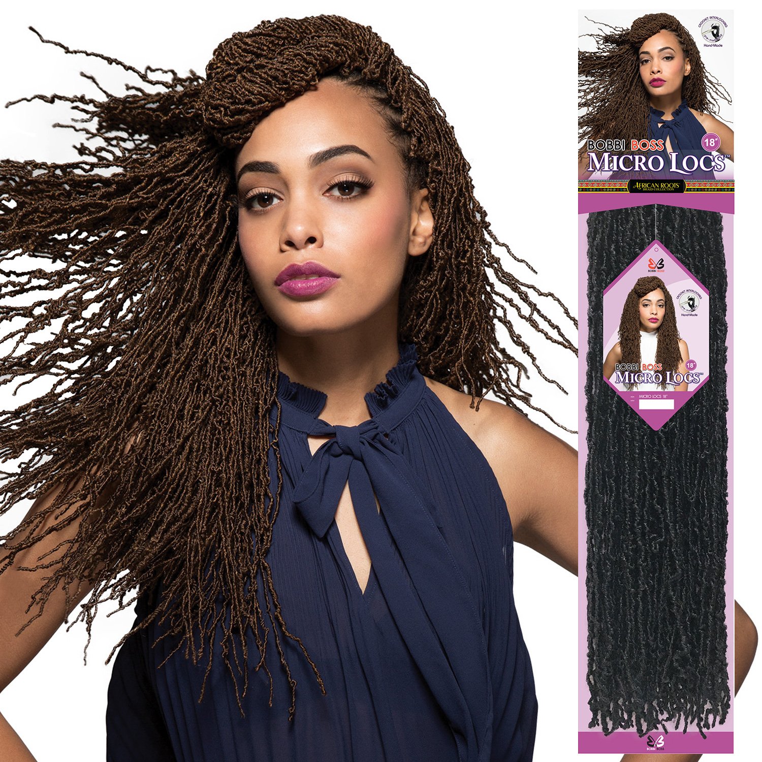 Amazoncom Bobbi Boss Synthetic Hair Crochet Braids African
