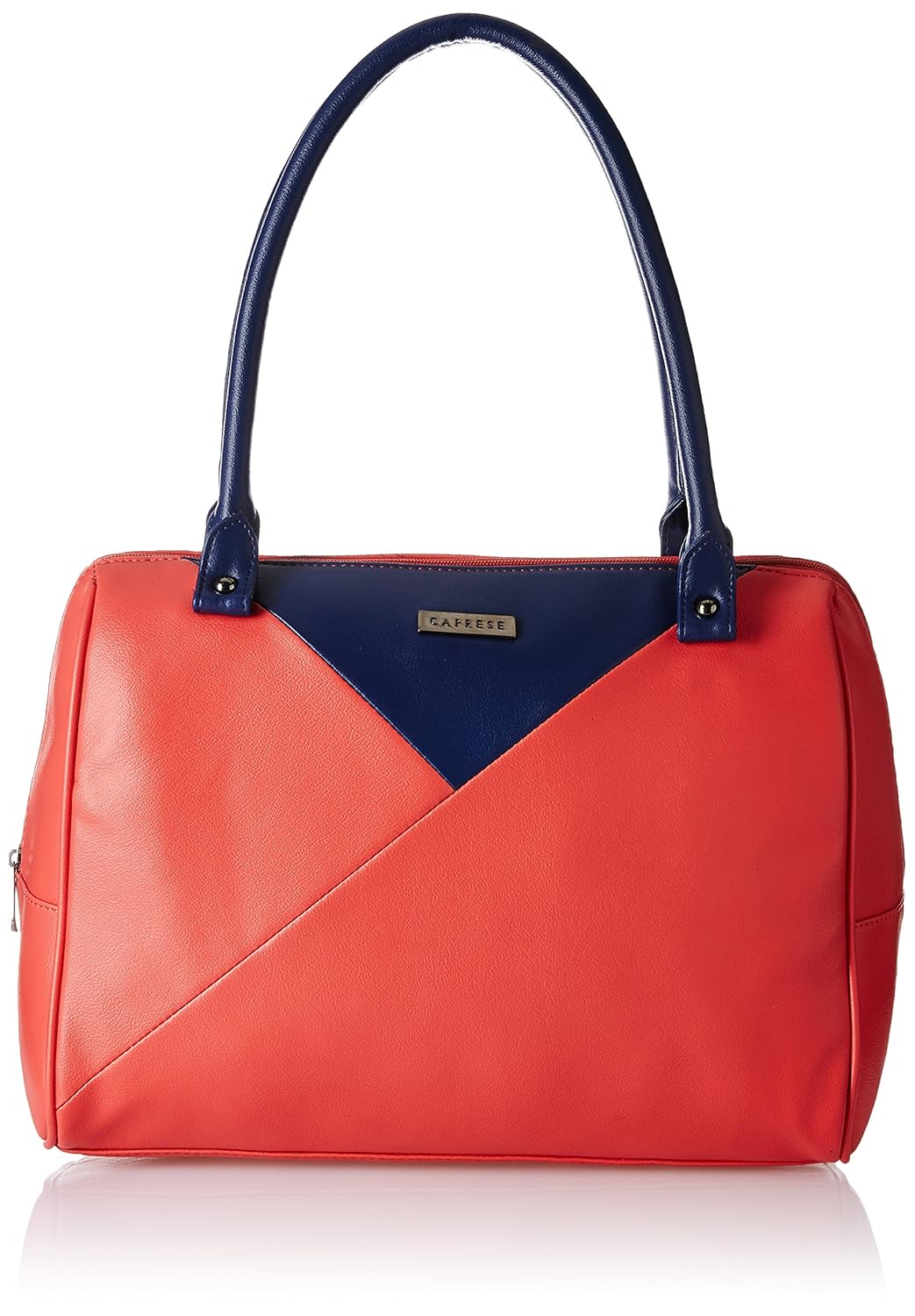 caprese women's satchel (coral)
