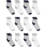 Simple Joys by Carter's baby-boys 12-pack Neutral Sock Low