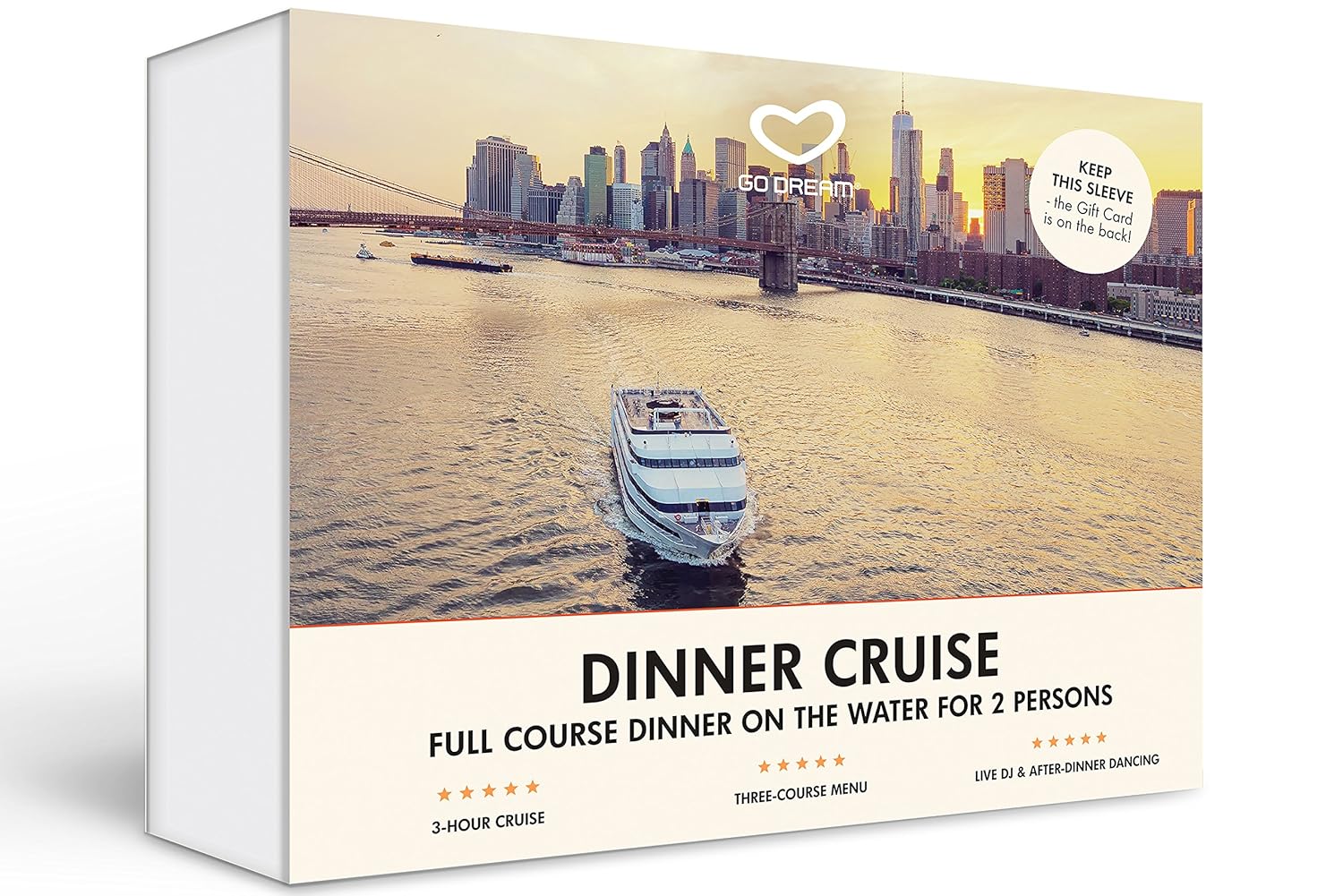 Romantic Dinner Cruise for Two in New York