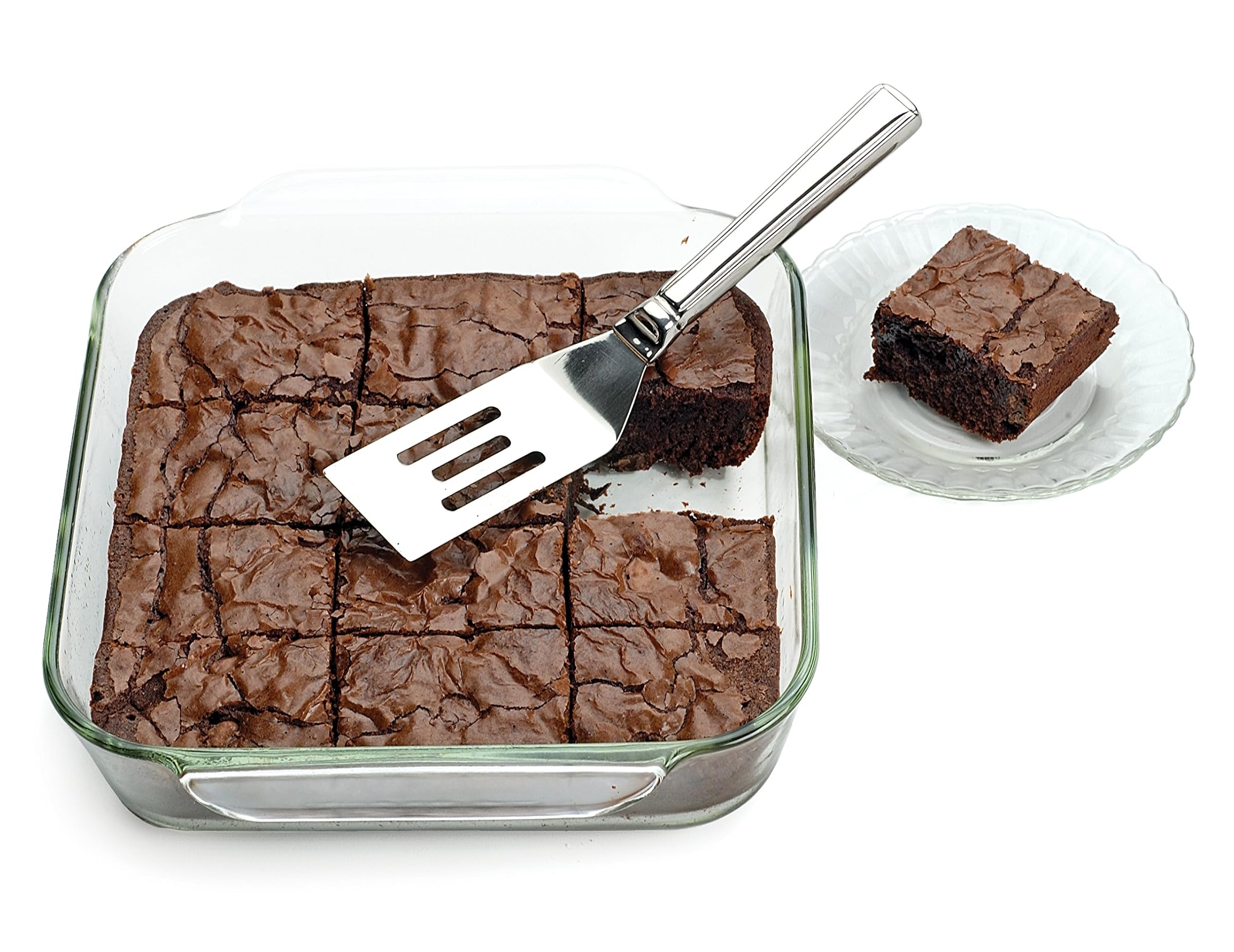 RSVP Annie Marie's Spatula/Turner Stainless Steel for Brownies Cookies Serving