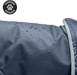 Ancol Muddy Paws All Weather Stormguard Coat Navy Blue Small 30cm view 3