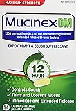 Mucinex DM Maximum Strength 12-Hour Expectorant and