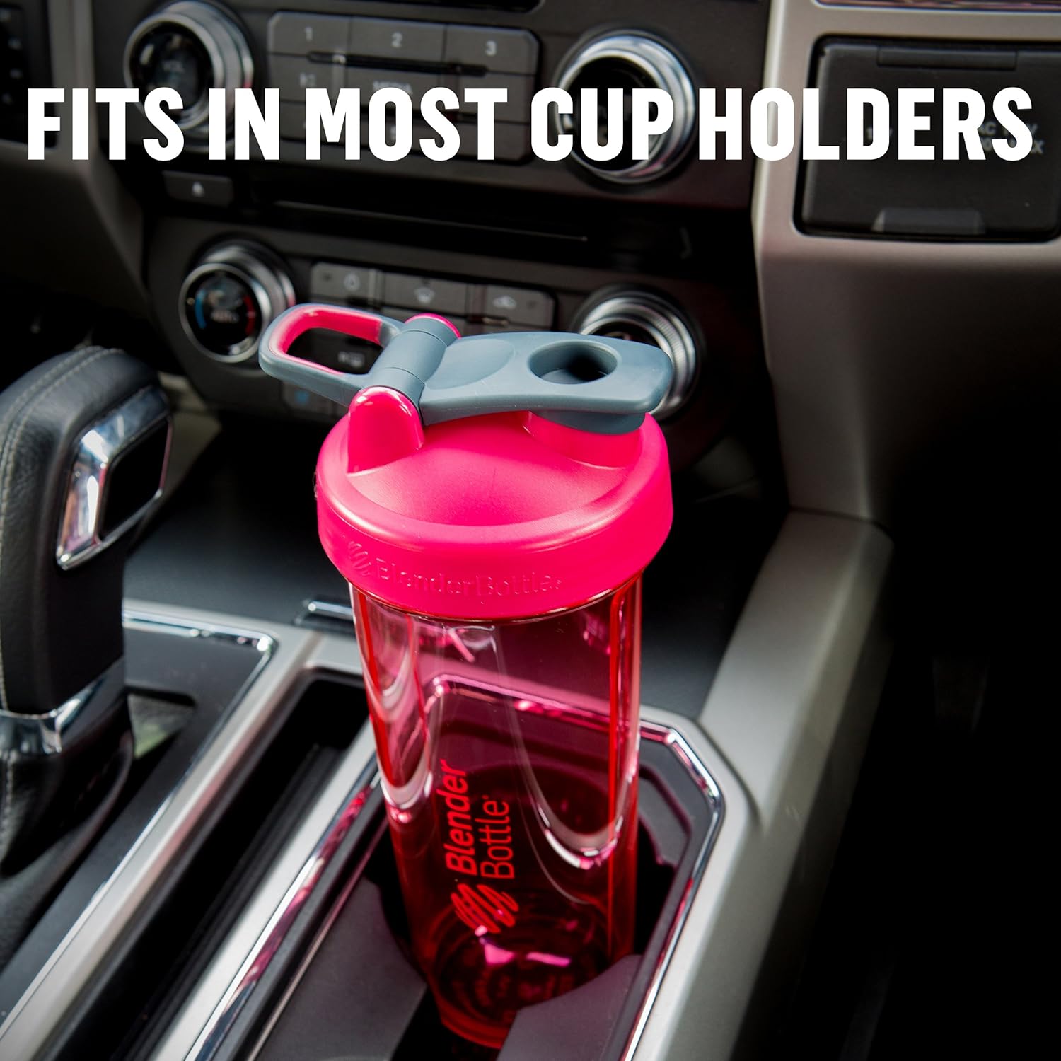 BlenderBottle Pro Series Shaker Bottle, 24-Ounce, Black: Kitchen & Dining