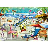 Ravensburger Spongebob Squarepants - Beach Fun at the Goo Lagoon - 1000 Piece Puzzle for Adults