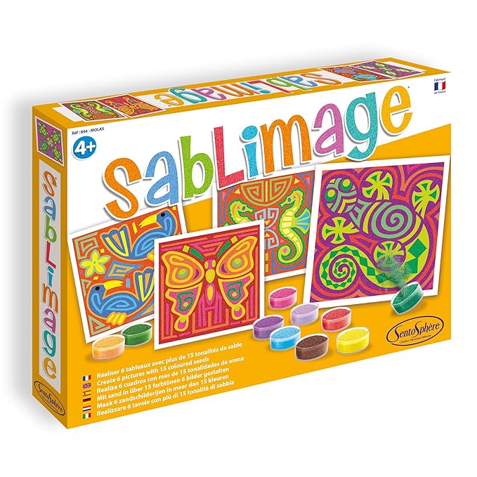 Sentosphere 01750 - Sandbilder Indianische Motive (Molas)