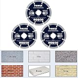Power Xtreme 115mm Diamond Cutting Discs Pack of 3 for Angle Grinder view 3