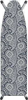Laundry Solutions by Westex Triple Layer Deluxe Extra-Thick All-In-One Paisley Ironing Board Cover & Pad