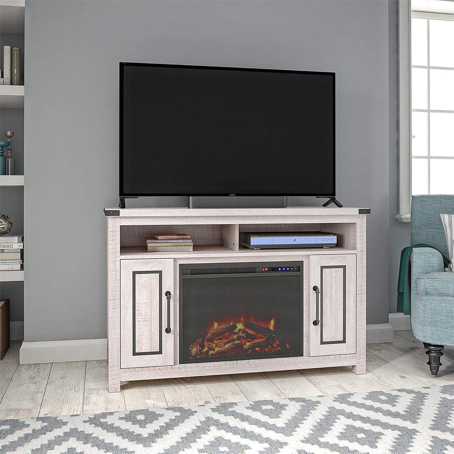 Best 48Inch Tv Fireplace Stand
