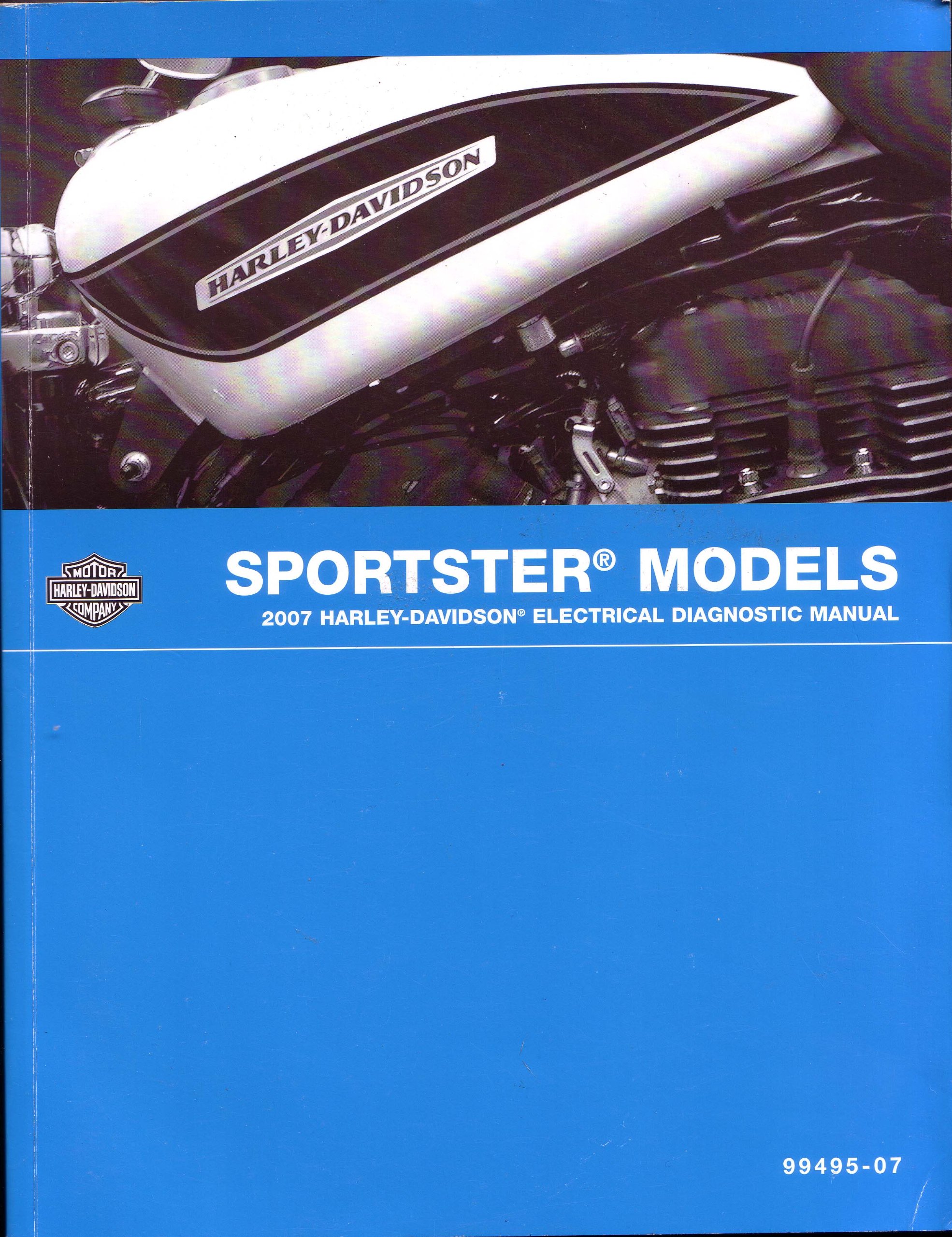 #99495-07 2007 Harley-Davidson Electrical Diagnostic Manual: Sportster  Models Paperback – 2006