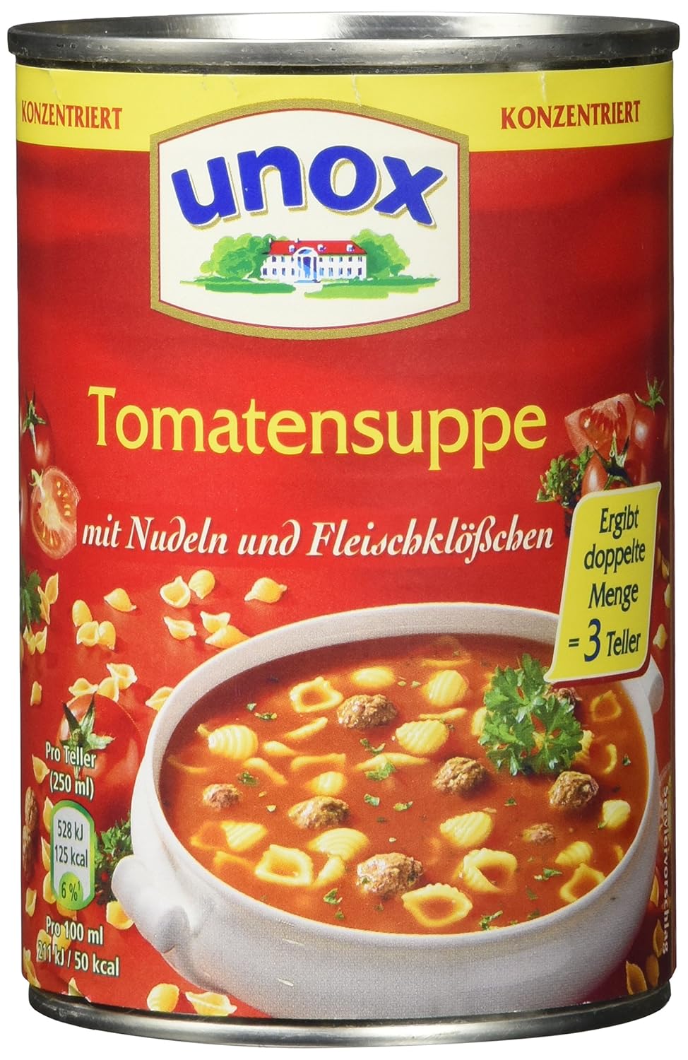 Unox Konzentrat Tomaten Suppe 3 Teller Amazon.de Amazon Pantry