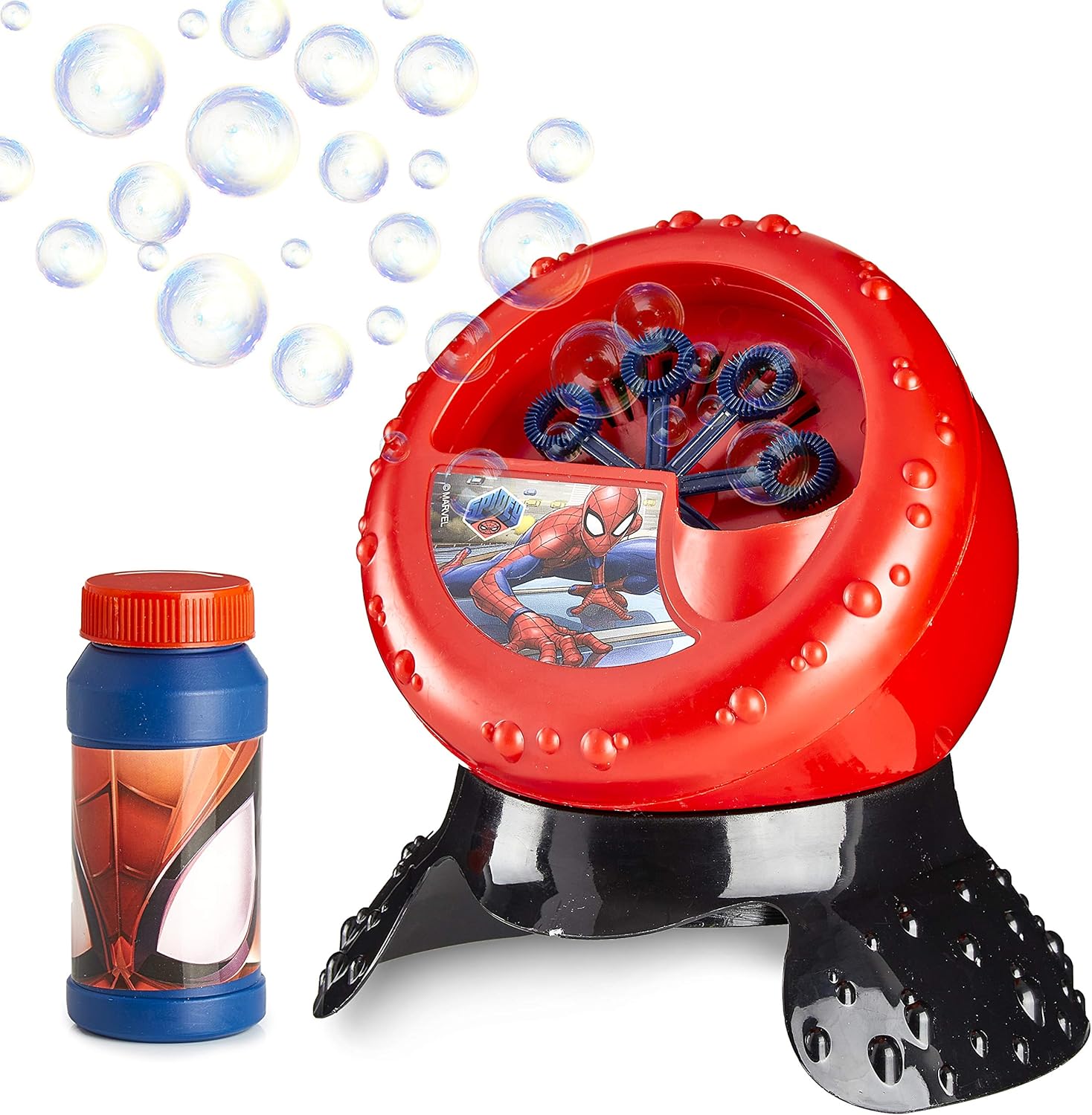 Marvel Spiderman Outdoor Toys, Bubble Machine For Kids, Bubble Blower