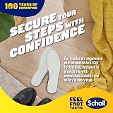 Scholl Warm Feet Insoles Thick Fleece Lined Anti-Slip UK 3-11 1 Pair view 4