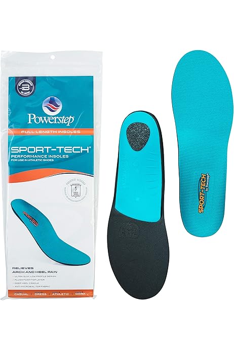 powerstep slenderfit fashion orthotic insoles