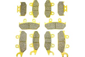 Master Chen Front Rear Parking Brake Pads Brakes for Yamaha Viking 700 YXM700 2014-2020 - Viking VI YXC700 2015-2019 - Wolverine YXE70 R Spec 2016-2018 - YXE 70 R Spec EPS 2018-2020 MC0493