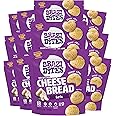 Brazi Bites Gluten-Free Brazilian Cheese Bread: Garlic Asiago | Vegetarian Frozen Bread Snacks | Soy-Free | No Artificial Ingredients | No Preservatives | 11.5 oz. pouches (12-pack)