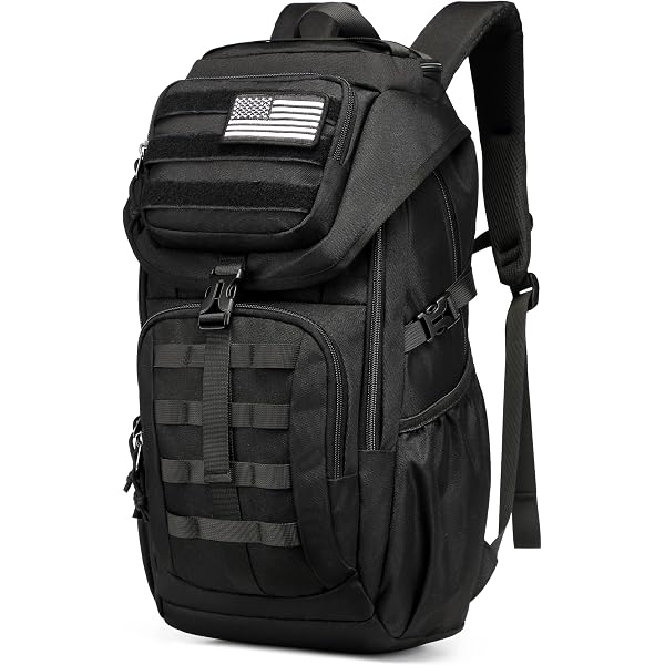 DTKJ Militär-Rucksack 30L – Wasserdicht, Nylon, Mit MOLLE-System, Für Outdoor, Camping, Wandern