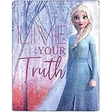 Frozen 2, Elsa Living Truth Silk Touch Throw Blanket, 40" x 50"