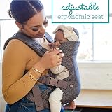 Infantino Flip 4-in-1 Baby Carrier Leopard Ergonomic Front Back view 4