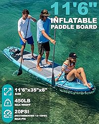 Suncorp 11.6'x35'' Inflatable Paddle Board, Extra