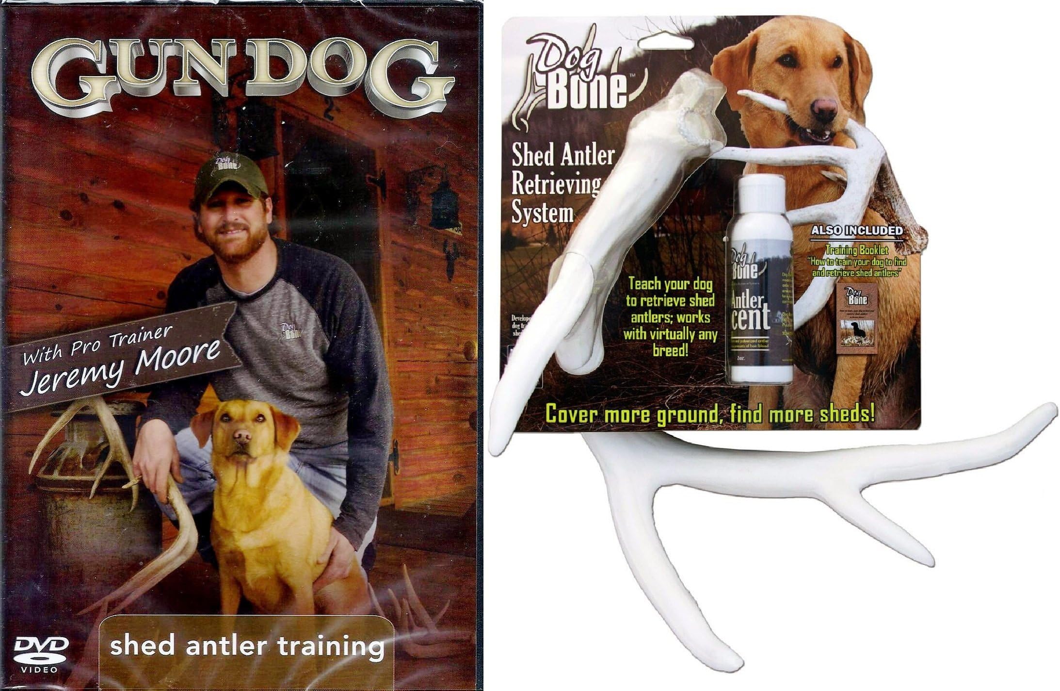 Moore Outdoor Products DogBone Shed Antler Dog Retreiving Kit DB RK
