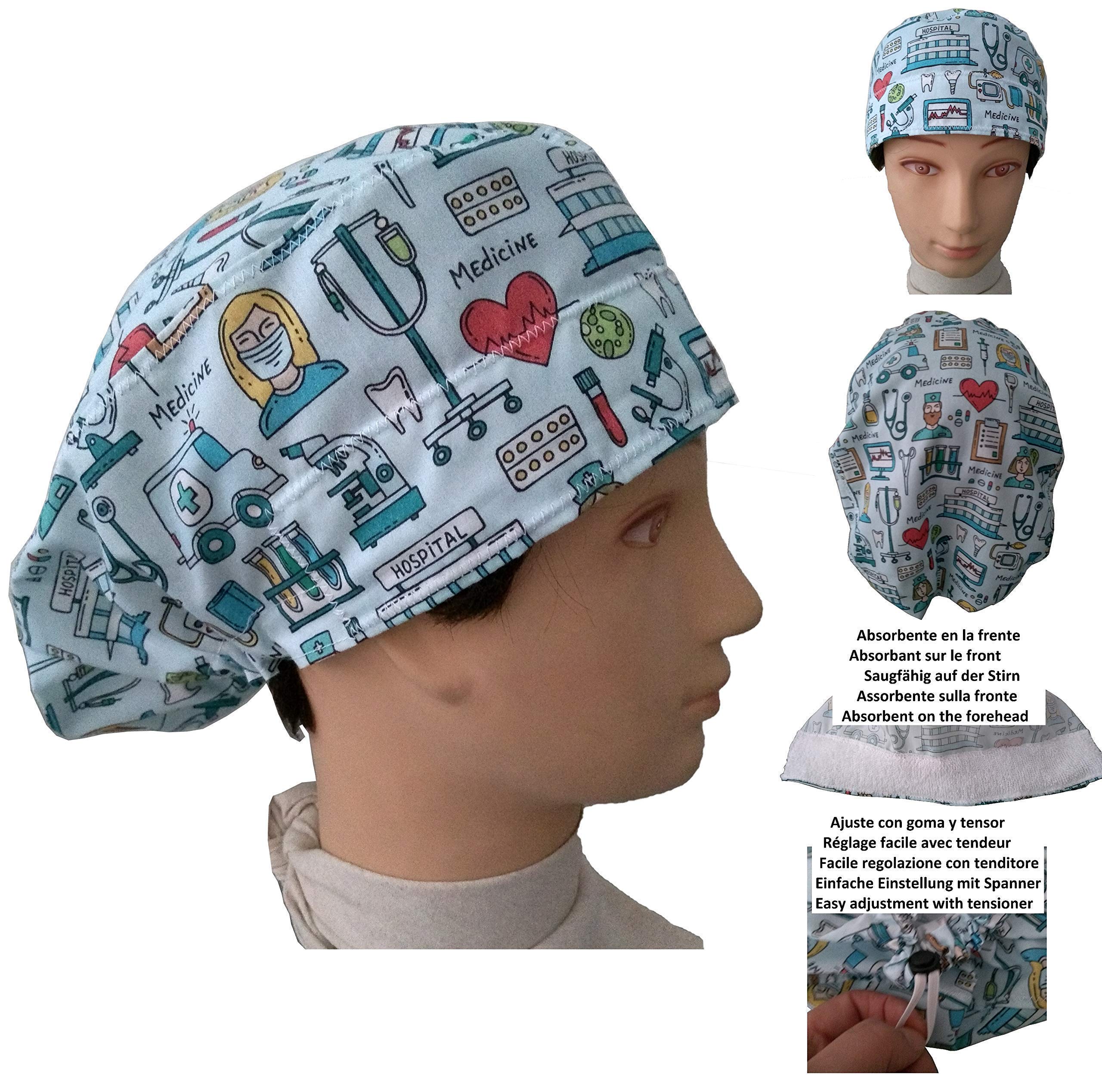 Scrub hat theatre cap. MEDICINE 