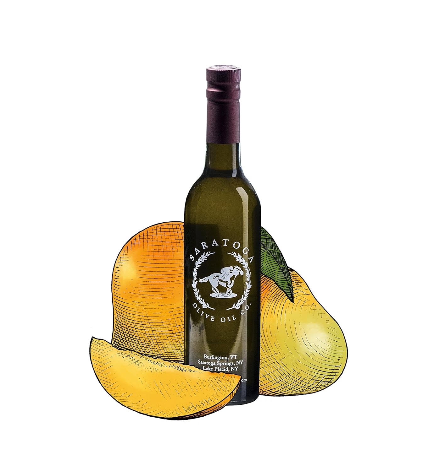 Saratoga Olive Oil Company Mango White Balsamic Vinegar 200ml (6.8oz)