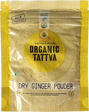 Organic Tattva Dry Ginger Powder, 50g