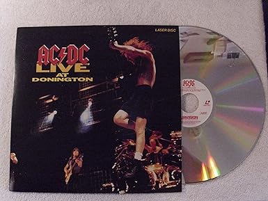 Amazon Com Ac Dc Live At Donington Laser Disc Movies Tv