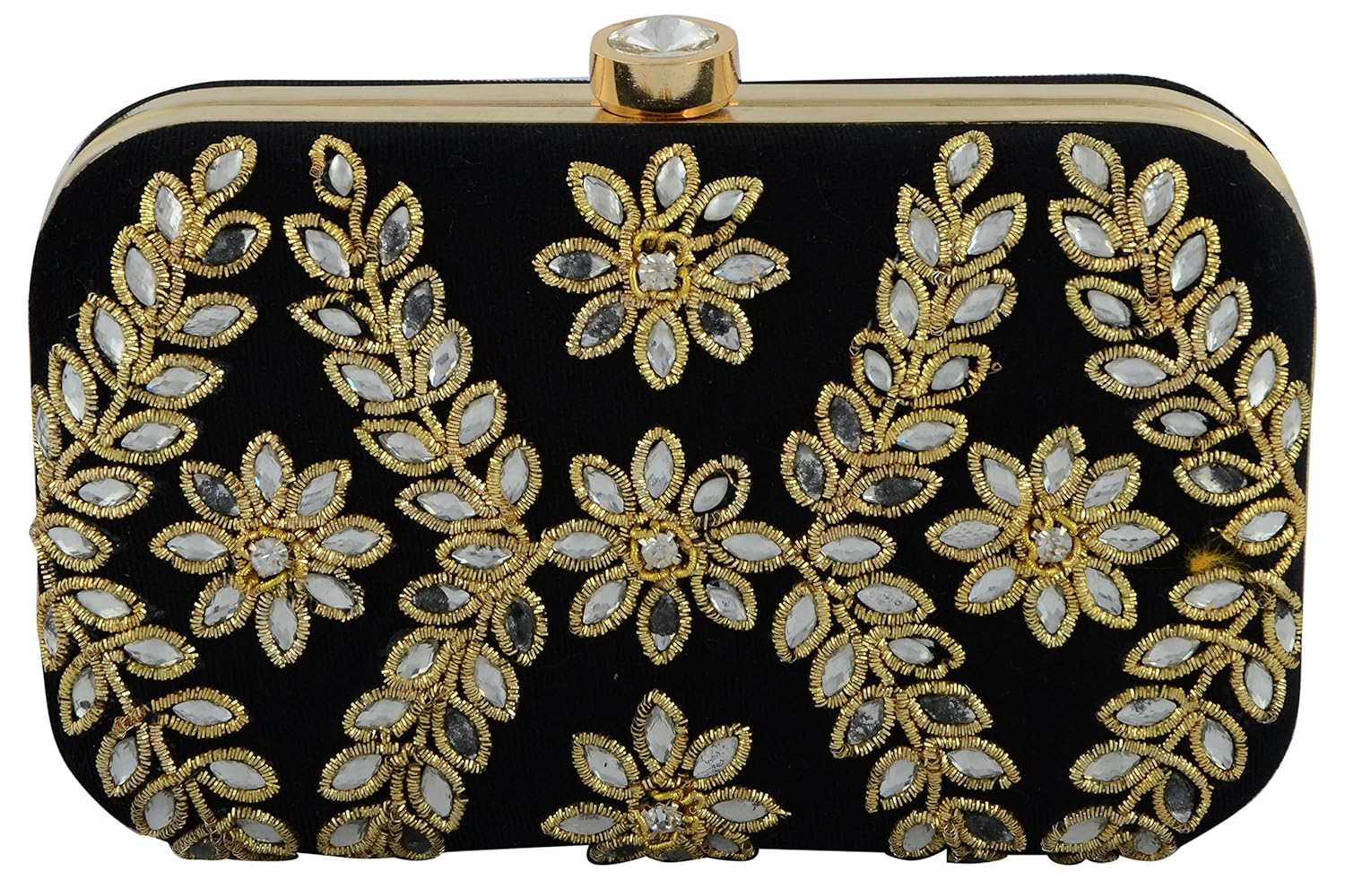 tooba women's tilak box clutch