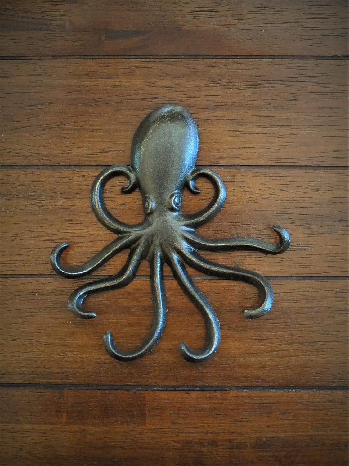 Amazon Com Octopus Cast Iron Hook Coastal Or Beach House Wall