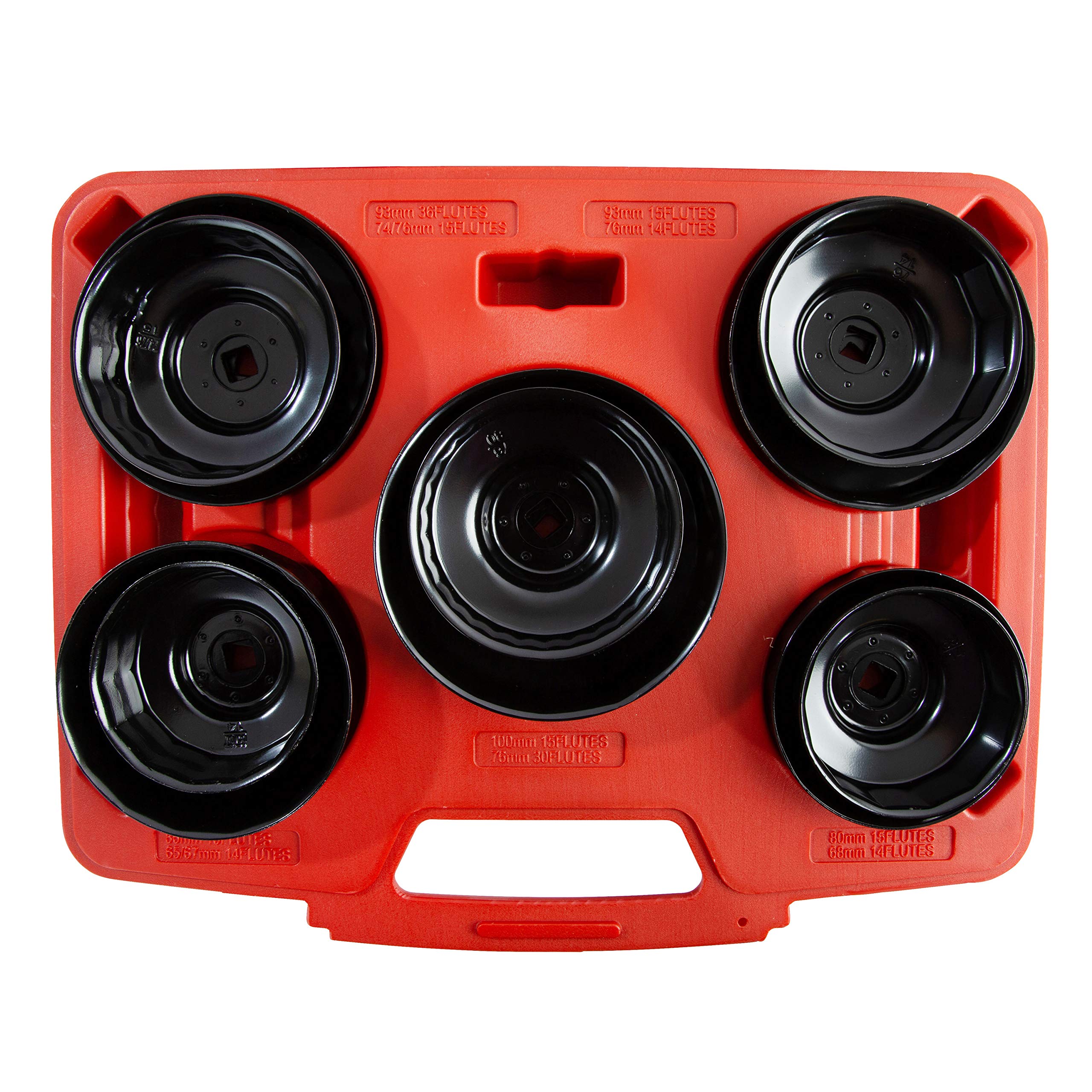 OEMTOOLS 27196 Cap Style Oil Filter Wrench Set, 10Piece Pricepulse