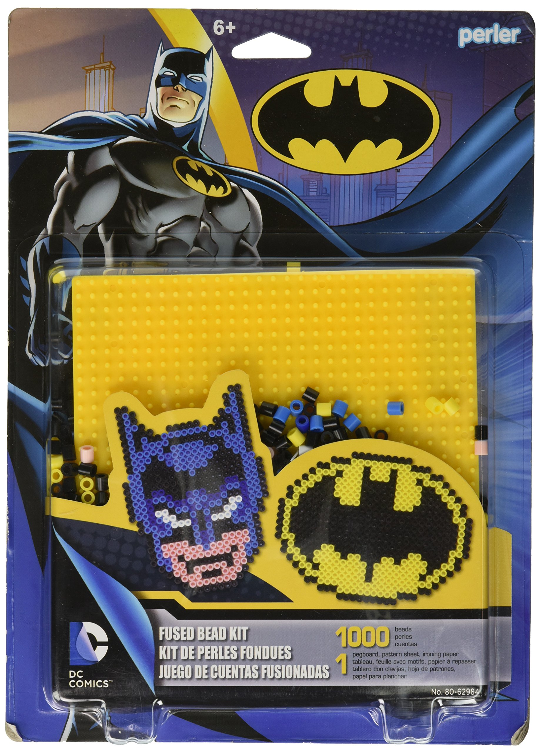 Perler Beads 'Batman Superhero' Fuse Bead Activity Kit for Kids Crafts