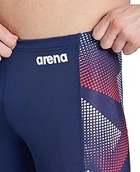 ARENA Men's Swim Jammer Halftone Team Print MaxLife