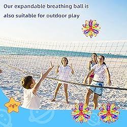AGSIXZLAN 2Pcs Colorful Sphere Expandable Breathing